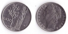 1972 italia lire - lire, minerva