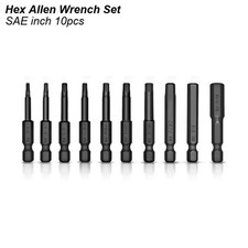 10PCS Sae/Metrico Cacciavite