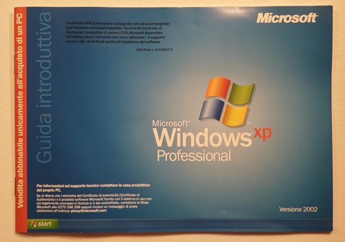 Windows italiano - xp,