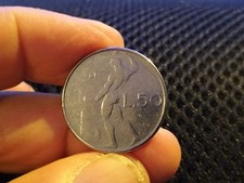 50 LIRE 1981 DATA EVANESCENTE