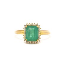 Anello in ORO Giallo 14 kt con