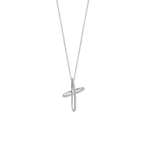 Collana con croce salvini - con,