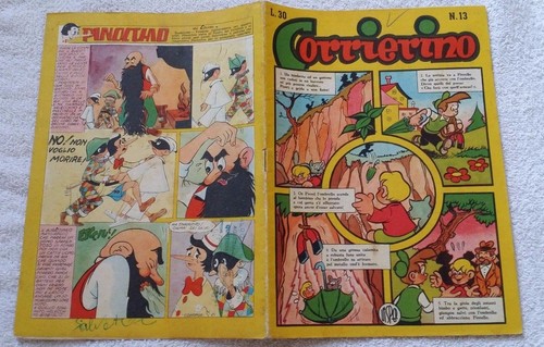 Corrierino storia pinocchio - storia,
