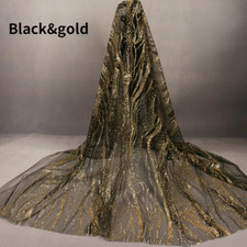 Glitter Paillettes Pizzo Rete