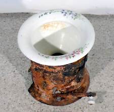 Cesso inodore sistema Luigi Mosca Napoli rarissimo gabinetto antico wc 1870 c02