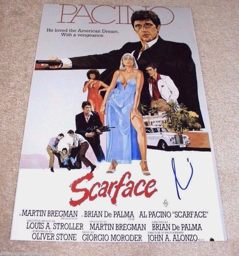 Attore pacino firmato - attore,