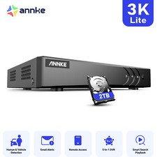 ANNKE H.265+ 8CH DVR for Video