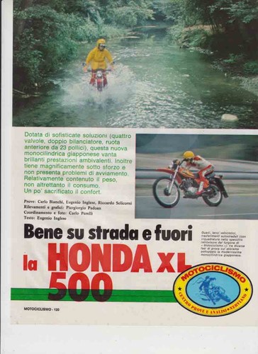 Advertising test moto honda - test, -moto