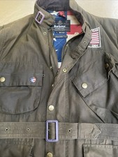 Giacca moto Barbour New Baker