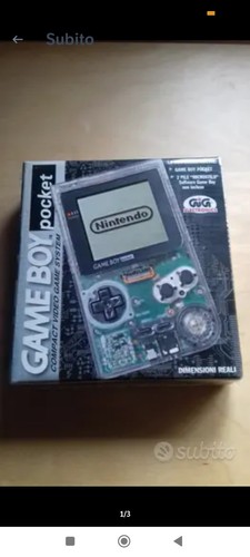 Gameboy pocket trasparente - gameboy,