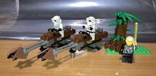 LEGO 7128 Star Wars Speeder Bikes Minifig Luke Skywalker Troopers light saber