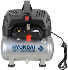 Compressore aria compressa elettrico 6 lt silenzioso portatile silenziato 230V