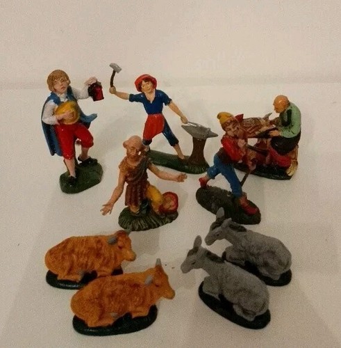 Lotto statuine presepe - lotto,