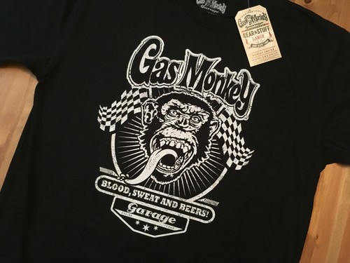 Shirt gas monkey garage uomo - gas,