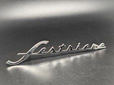 FIAT 1100 103 TV LOGO SESTRIERE SIGLA EMBLEMA FREGIO STEMMA SCRITTA BADGE TARGA