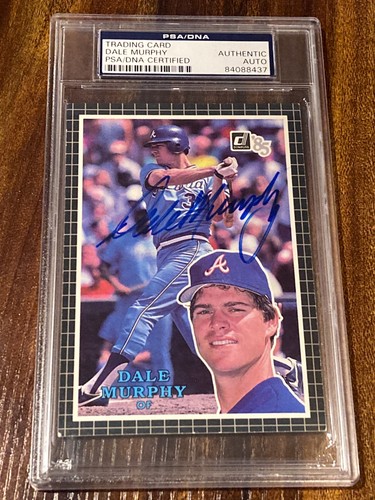 Dale murphy 1985 donruss - murphy,