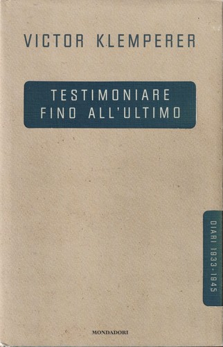 Victor klemperer testimoniare - victor, klemperer.