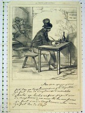 Antico disegno stampa antica