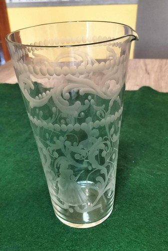 Caraffa cristallo inciso - cristallo,