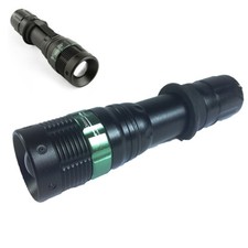 Torcia Luce Led Tattica Militare Ricaricabile 5000 Lumens Zoom Impermeabile 3027