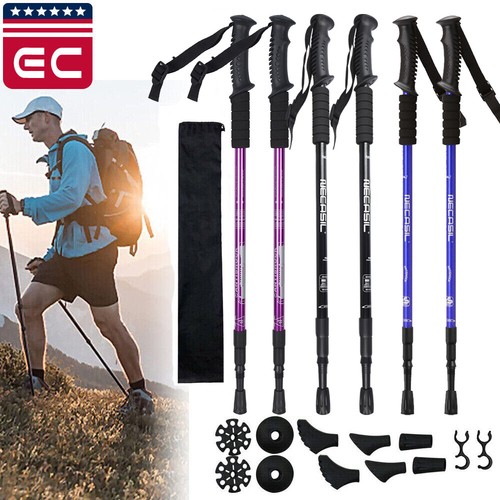 Pcs trekking hiking sticks - 2,