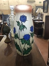VASO IN VETRO SMALTATO  Art
