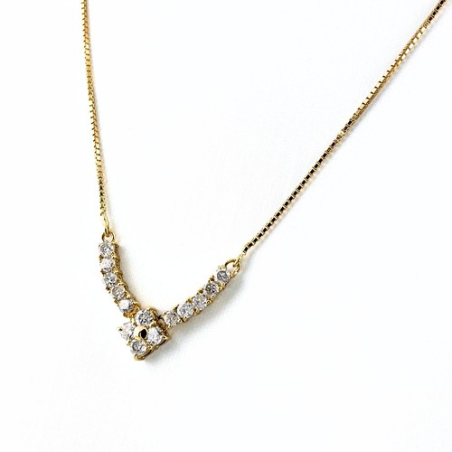 Collana design diamante - collana,