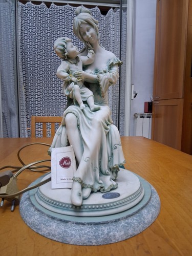 Scultura vintage lampada - a,