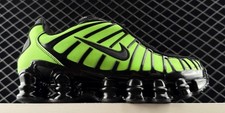 NIKE SHOX TL NERO VERDE FLUORESCENTE  FOTOCROMATICHE CAMBIA COLORE TAGLIA 43