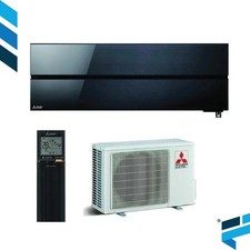 Climatizzatore Condizion fisso mono Mitsubishi KIRIGAMINE Style 18000 btu NERO