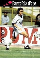 cartolina postcard Calcio Pantofola D'oro Protti