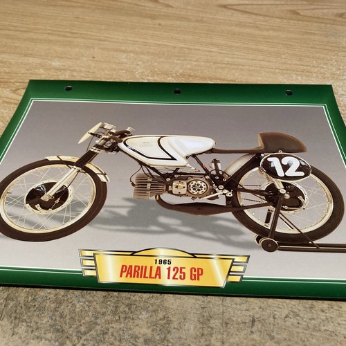 Parilla 125 1965 scheda - gp,