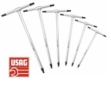 USAG 280 TTS SE6 SERIE CHIAVI CHIAVE A T MASCHIO ESAGONALE TESTA SFERICA A SNODO