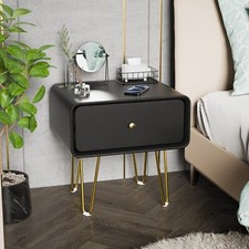 Simplist Nightstand w/4 Metal
