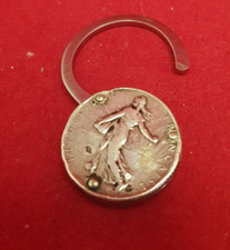 ANTICO PORTACHIAVI CON MONETE