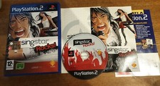 SINGSTAR ROCKS PS2 PLAYSTATION 2 COMPLETO VERS ITA
