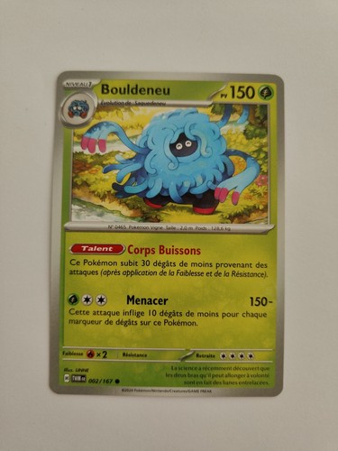 Carte pokémon bouldeneu - carte,