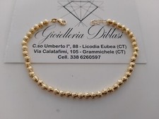 Bracciale oro giallo karati - 18,