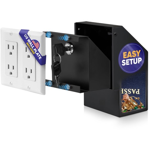 Cassaforte nascosta presa a - ®,