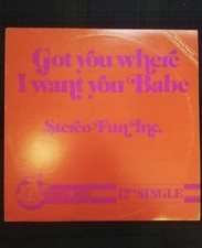 Vinile 12' Got You Where Baby