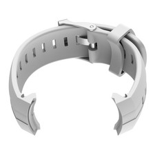 White Silicone Watch Strap