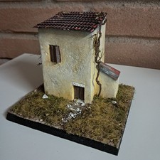 Natale, Casetta Presepe Artigianale, Pezzo Unico (NO Vintage)