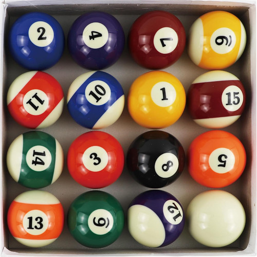 Scatola palline biliardo - palline,