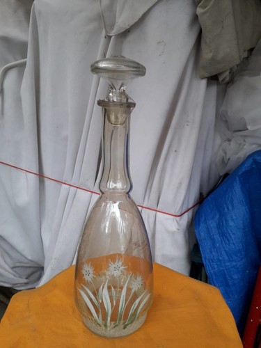 Bottiglia muranese soffiata