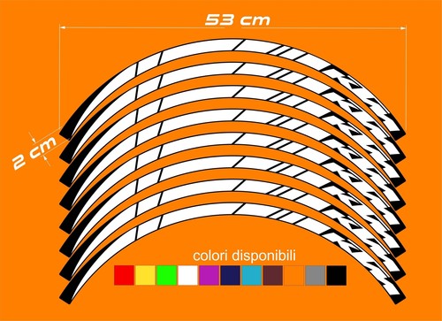 Kit adesivi bicicletta cerchi - bicicletta,