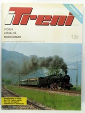 I TRENI OGGI N.136 APR 1993 STORIA ATTUALITA' MODELLISMO RIVISTA ITALIANA 72890