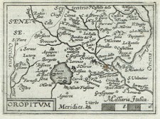 ORVIETO 1598 A. ORTELIUS -