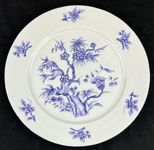 Piatto fiori viola portoghese Pintado A Mao firmato Modette 27/06/95 vintage