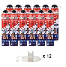 POLYNOR PRO 750 ml PUR isolamento spray (pistola) 12 pz