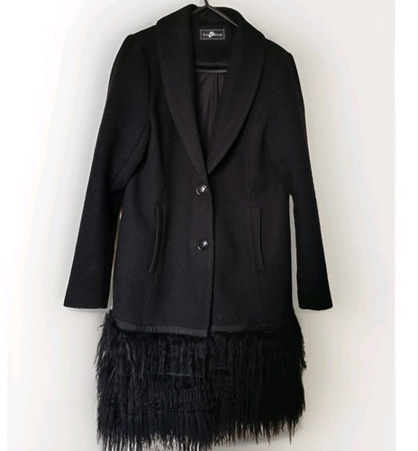 Cappotto nero stile butler - nero,